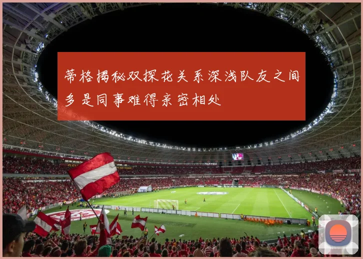 蒂格揭秘双探花关系深浅队友之间多是同事难得亲密相处